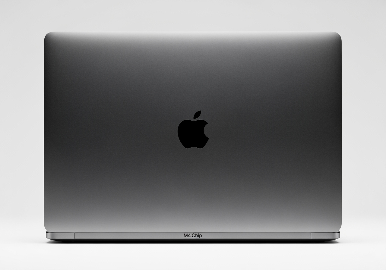 MacBook Pro M4 - Back View